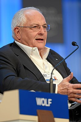 Martin Wolf op het World Economic Forum in 2013