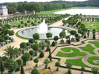 André Le Nôtre, Versailles'n palatsin barokkipuutarha.