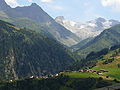 View towards Medel Glacier