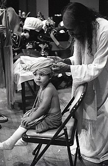 Ramayana backstage costume preparation, 2003