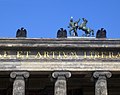 on top of Altes Museum in Berlin