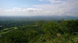 Panoràmica de Tororo des de Tororo Rock