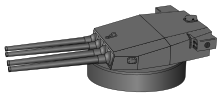 Illustration of the main battery turret Turret Richelieu.svg