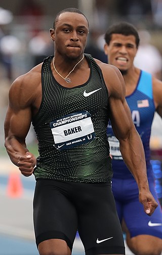 <span class="mw-page-title-main">Ronnie Baker (athlete)</span> American sprinter (born 1993)