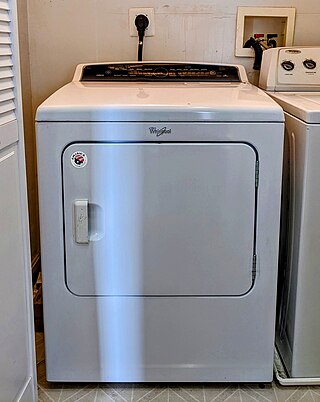 <span class="mw-page-title-main">Clothes dryer</span> Appliance used for drying wet clothes