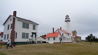 <span class="mw-page-title-main">Whitefish Point Light</span> Lighthouse on the Upper Peninsula of Michigan, United States