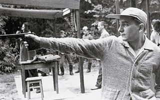 <span class="mw-page-title-main">Shooting at the 1956 Summer Olympics – Men's 25 metre rapid fire pistol</span> Olympic shooting event