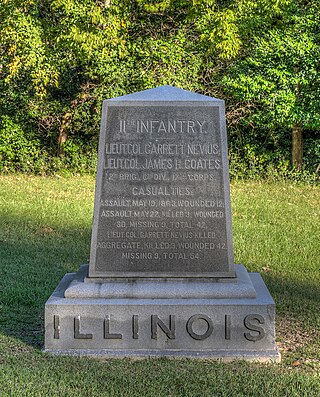 <span class="mw-page-title-main">11th Illinois Infantry Regiment</span> Union infantry regiment during the American Civil War