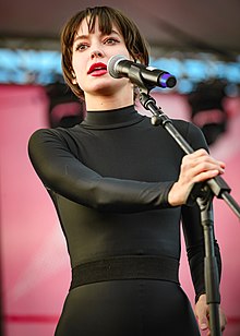 Myers performing in 2020