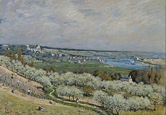 Alfred Sisley, La Terrasse à Saint-Germain, Printemps (1875)?