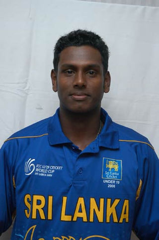 <span class="mw-page-title-main">Angelo Mathews</span> Sri Lankan cricketer