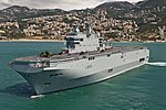 Dixmude, a Mistral-class amphibious assault ship BPC Dixmude.jpg