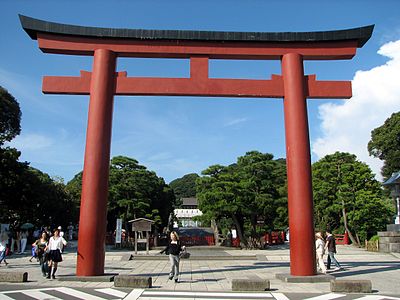 En 'vanlig' Myōjin torii.