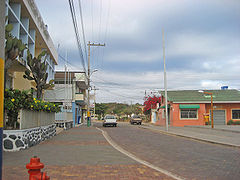 Calle en la costa de la isla de San Cristóbal