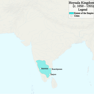 <span class="mw-page-title-main">Hoysala Kingdom</span> Kannadiga empire that ruled most of what is now Karnataka, India (10th–14th centuries)