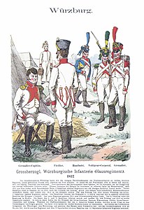 Großherzogl. Würzburgische Infanterie (Hausregiment) 1812