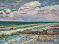 "Seashore in Saaremaa", 1913-1914, Oil on cardboard, Enn Kunila art collection