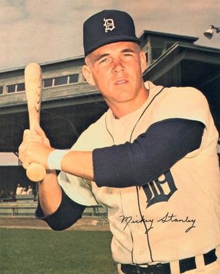 <span class="mw-page-title-main">Mickey Stanley</span> American baseball player (born 1942)