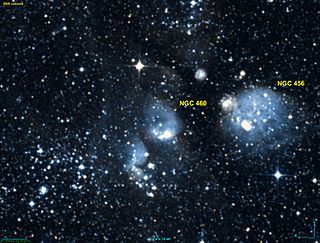 NGC 456 Emission nebula in the constellation Tucana