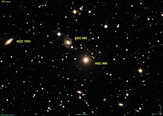 <span class="mw-page-title-main">NGC 996</span> Galaxy in the constellation Andromeda