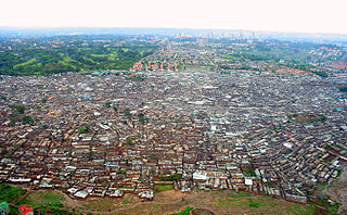 <span class="mw-page-title-main">Kibera</span> Urban slum in Nairobi, Kenya