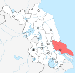 Nantong in Jiangsu