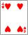 4 of heart