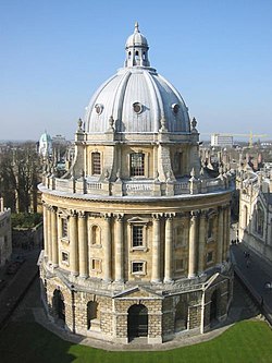 Radcliffe Camera, viewed from the University Church