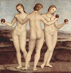 As Três Graças, c. 1503/4 Museu Condé, Chantilly