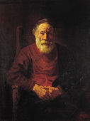 An Old Man in Red, 1652–1654