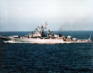 Soviet frigate <i>Retivyy</i>