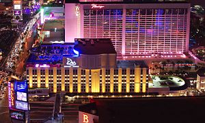 The Cromwell Las Vegas, 2014. Byggnaden i bakgrunden är kasinot Flamingo Las Vegas.