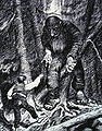 Troll.Askeladden Theodor Kittelsen-commons