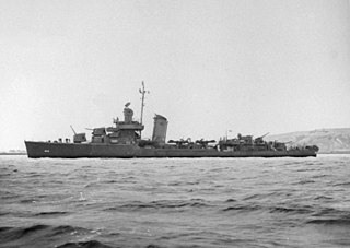 USS <i>Russell</i> (DD-414) Sims-class destroyer