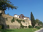 Stadtmauer und Uomo di Vinci