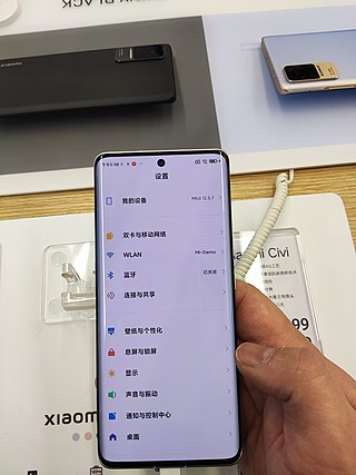 <span class="mw-page-title-main">Xiaomi Civi</span> Android-based smartphone manufactured by Xiaomi Inc