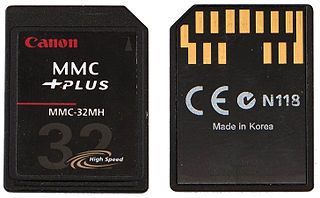 MultiMediaCard Memory card format