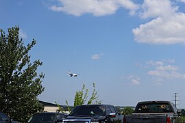 Allegiant Air Airbus A320-200 Landing at Concord-Padgett Regional Airport 06.jpg