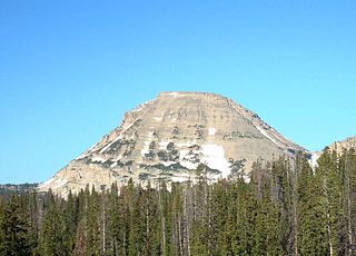 <span class="mw-page-title-main">Bald Mountain (Uinta Range)</span> Mountain in Summit and Duchesne counties in Utah, United States