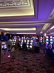Gokautomaten in het Borgata Hotel Casino & Spa in Atlantic City, New Jersey, Verenigde Staten
