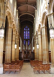 Memorial Chapel on Yale's Old Campus