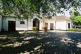 Het Rijksmonument waar het restaurant in is gevestigd.