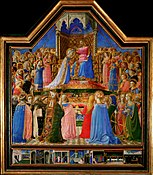 Le couronnement de la Vierge, Fra Angelico.