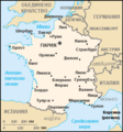 Carte de France (bulgarisation)