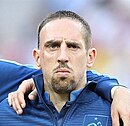 Franck Ribéry at the Euro 2012 match against England.