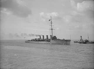 HMS <i>Fearless</i> (1912) British Active-class scout cruiser