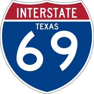 <span class="mw-page-title-main">Interstate 69 in Texas</span> Interstate Highway in Texas