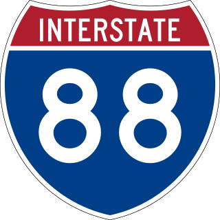 <span class="mw-page-title-main">Interstate 88 (Illinois)</span> Tolled Interstate in Illinois