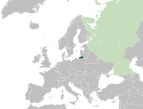 Localização do Oblast de Kaliningrado na Rússia.