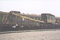 Old railway crane in Belgium